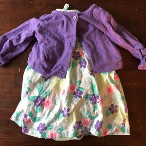 Pretty little dress with jacket-worn one time.